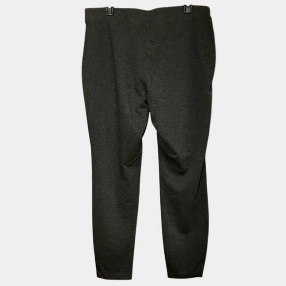 Philosophy Knit Leggings in Dark Grey Heather Women’s 1X - Picture 2 of 5